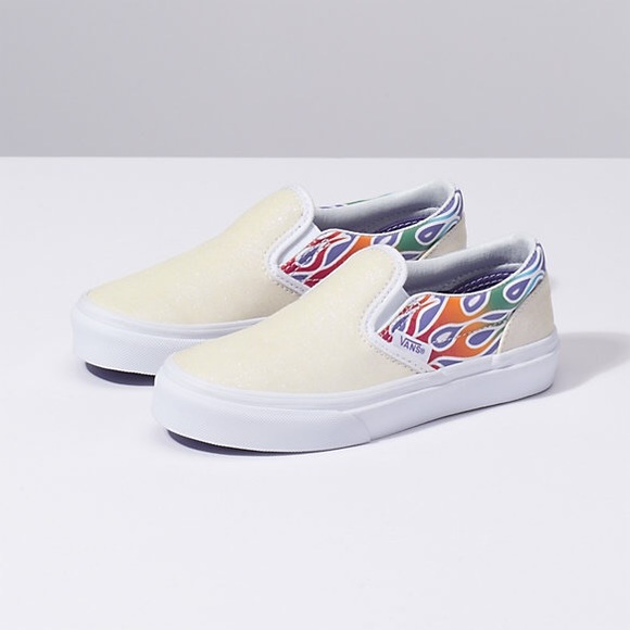rainbow vans kids